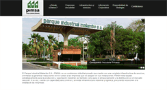 Desktop Screenshot of parqueindustrialmalambo.com